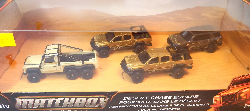 Desert Chase Escape Set, bazar - Matchbox