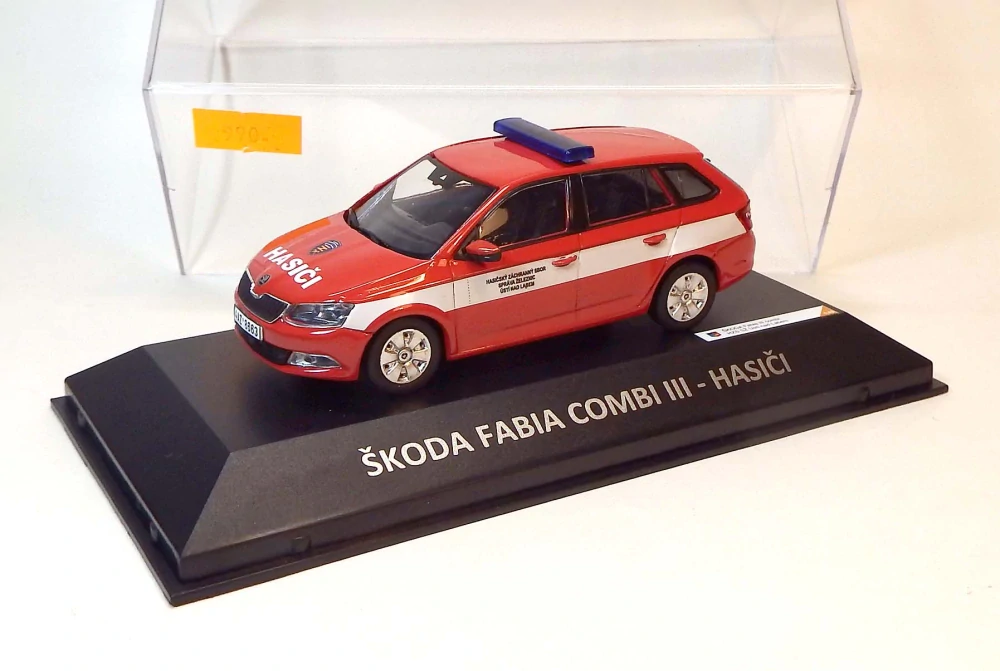 1:43 Škoda Fabia Combi III - Hasiči, bazar - DeAgostini