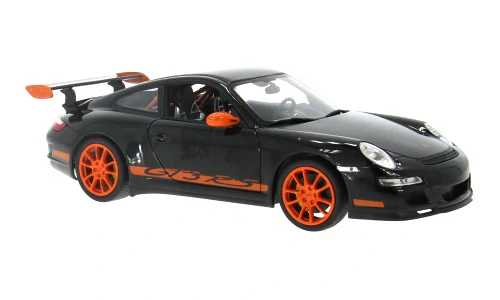 1:18 Porsche 911 GT3 RS (997), černý - Welly