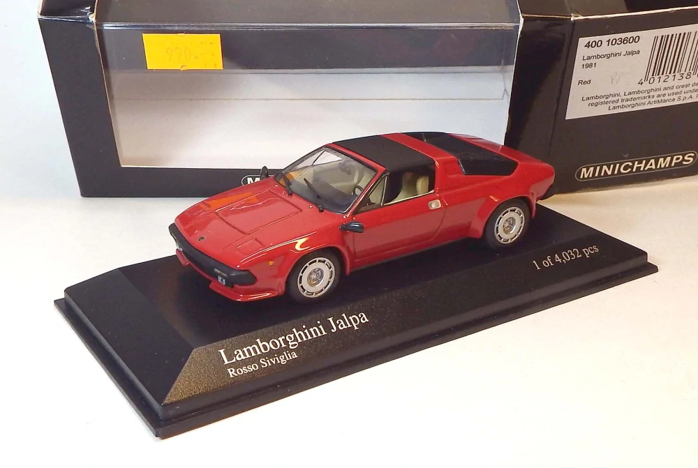1:43 1981 Lamborghini Jalpa, bazar - Minichamps