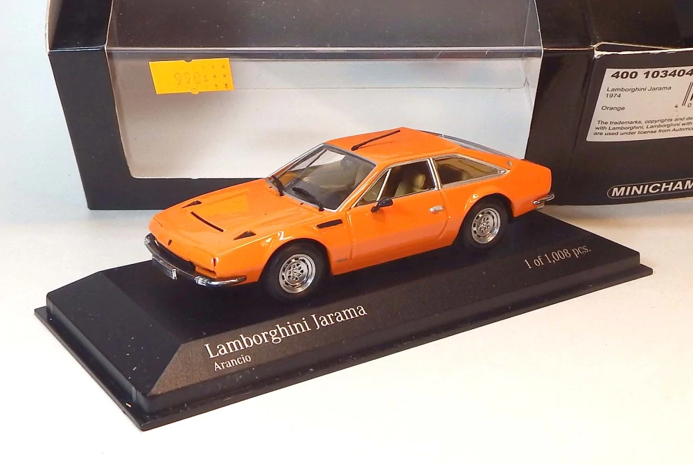 1:43 1974 Lamborghini Jarama, bazar - Minichamps