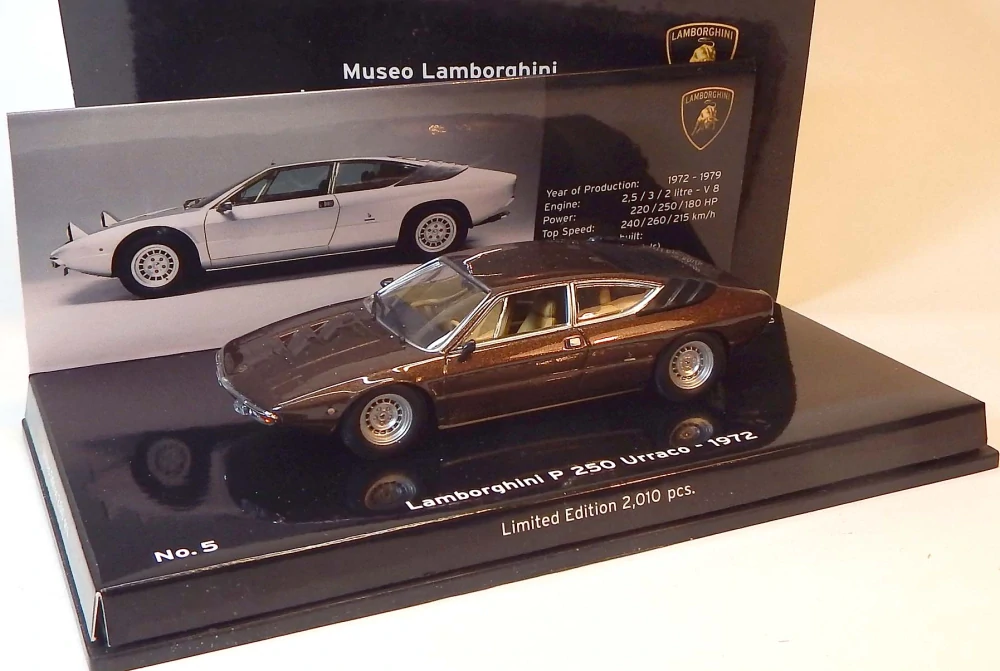 1:43 1972 Lamborghini P250 Urraco, bazar - Minichamps