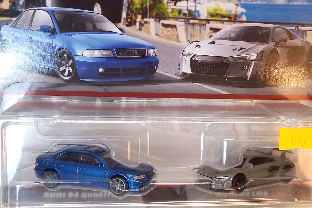 Audi S4 Quattro + R8 LMS, bazar - Hot Wheels