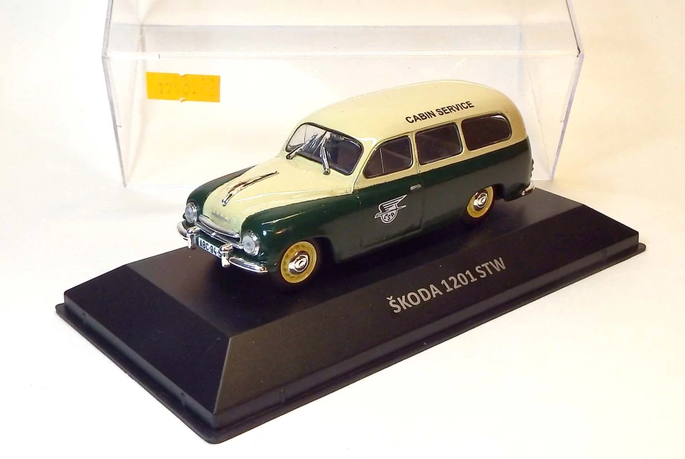 1:43 Škoda 1201 STW "ČSA", ruční práce