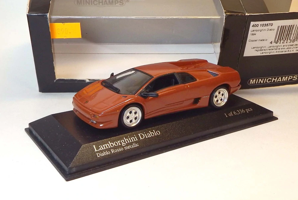 1:43 1994 Lamborghini Diablo, bazar - Minichamps
