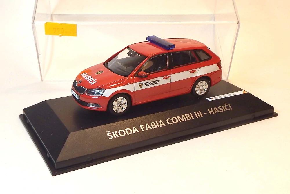 1:43 Škoda Fabia Combi III - Hasiči, bazar - DeAgostini