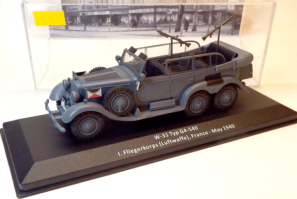 1:43 Mercedes W-31 Typ G4-540, bazar - DeAgostini