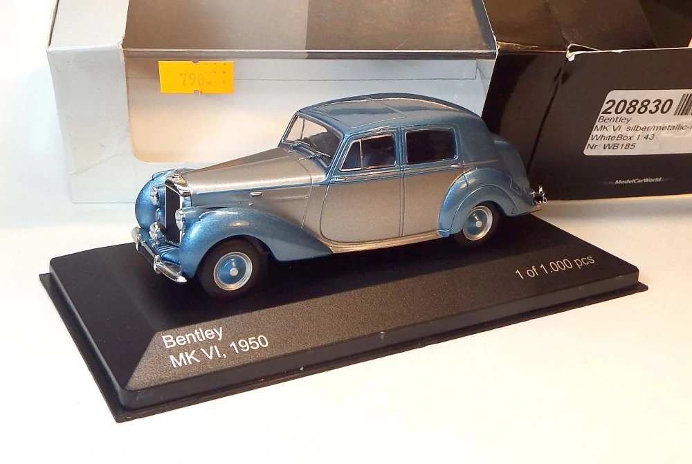 1:43 Bentley Mk VI, bazar - WhiteBox
