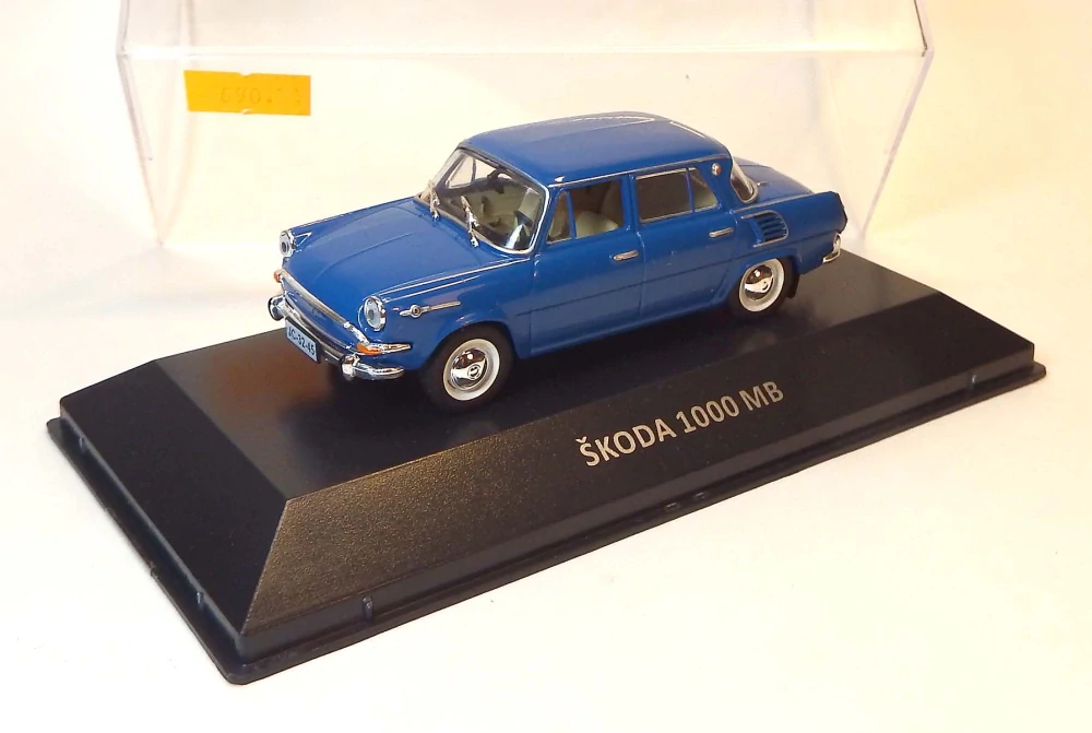 1:43 Škoda 1000 MB, bazar - DeAgostini