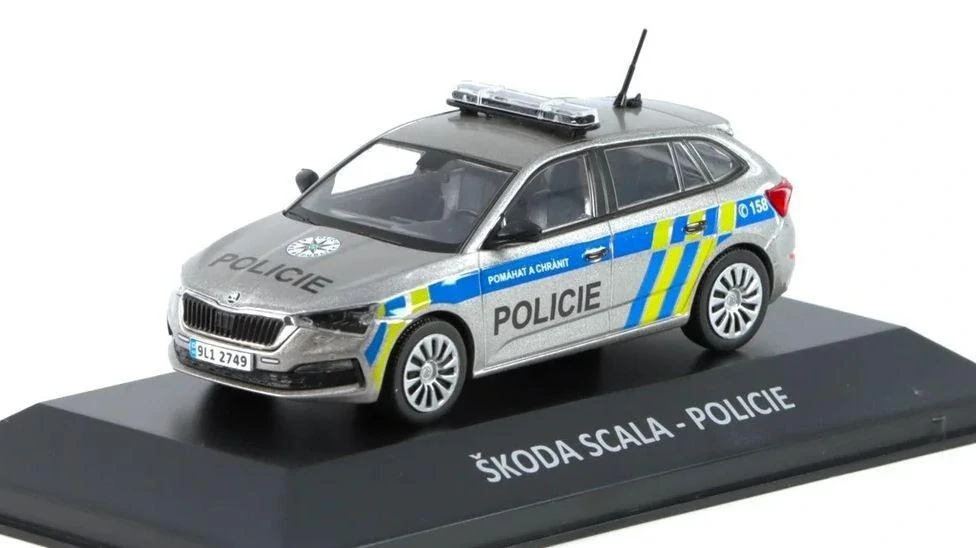 1:43 Škoda Scala Policie - DeAgostini