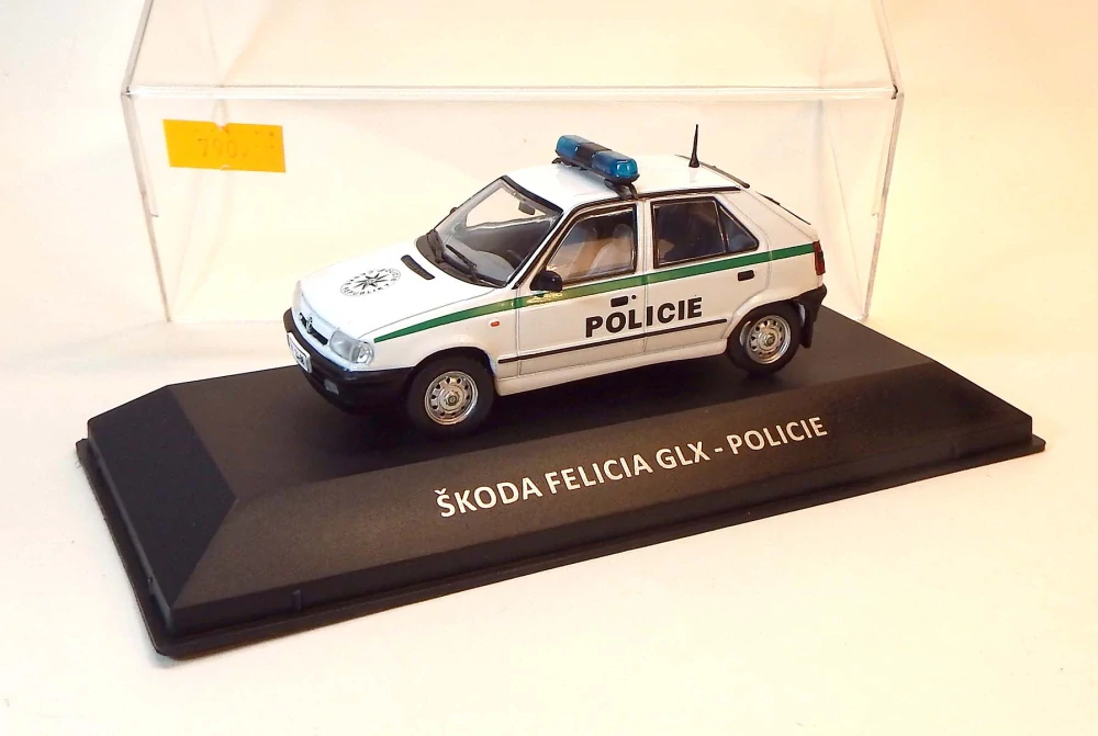1:43 Škoda Felicia GLX - Policie, bazar - DeAgostini