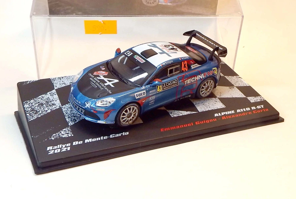 1:43 2021 Alpine A110 8-GT, bazar - DeAgostini