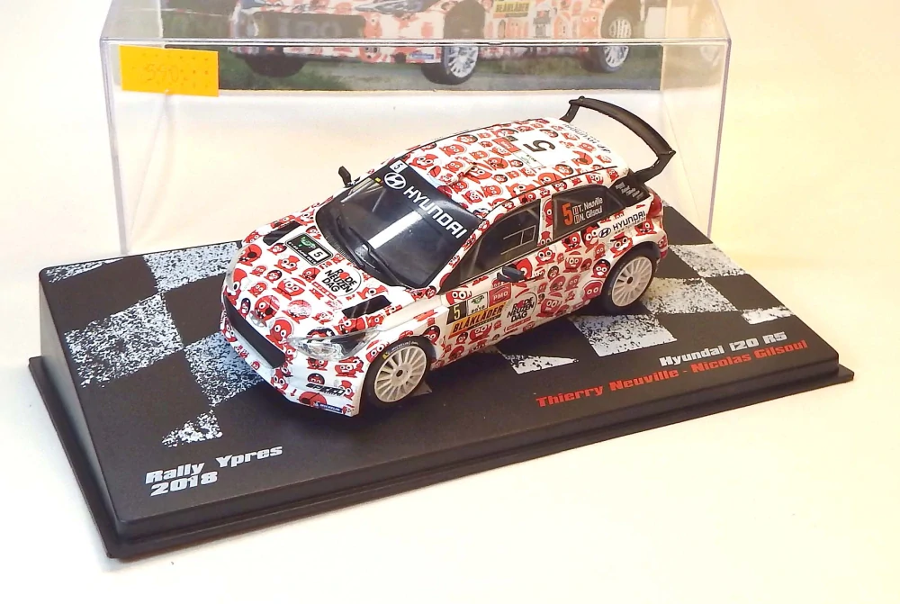 1:43 2018 Hyundai i20 R5, bazar - DeAgostini
