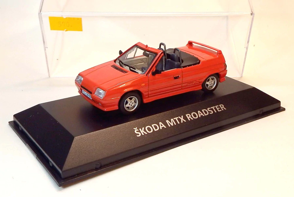 1:43 Škoda MTX Roadster, bazar - DeAgostini