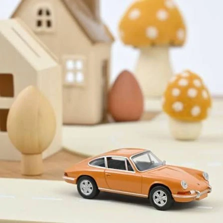 1:43 Porsche 911 1969 Jaune Bahama Jet-car - Norev