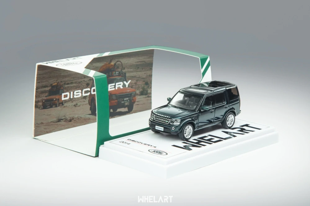 1:64 Land Rover Discovery 4 2014 british green - Whelart