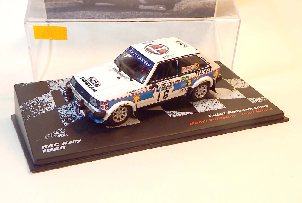1:43 1980 Talbot Sunbeam Lotus RAC Rallye, bazar - DeAgostini