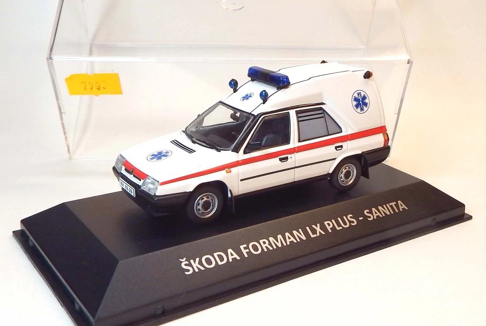 1:43 Škoda Forman LX Plus - Sanita, bazar - DeAgostini