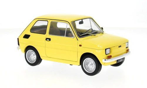 1:18 Fiat 126, žlutý, 1972 - MCG