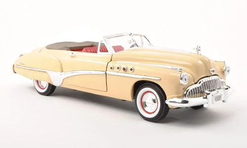 1:18 Buick Roadmaster Convertible, beige, 1949 - MotorMax