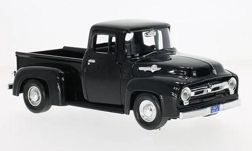 1:24 Ford F-100 Pick Up, 1956, černý - MotorMax