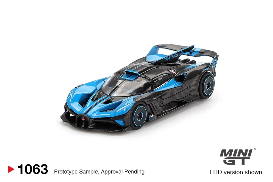 1:64 Bugatti Bolide Presentation - Mini GT