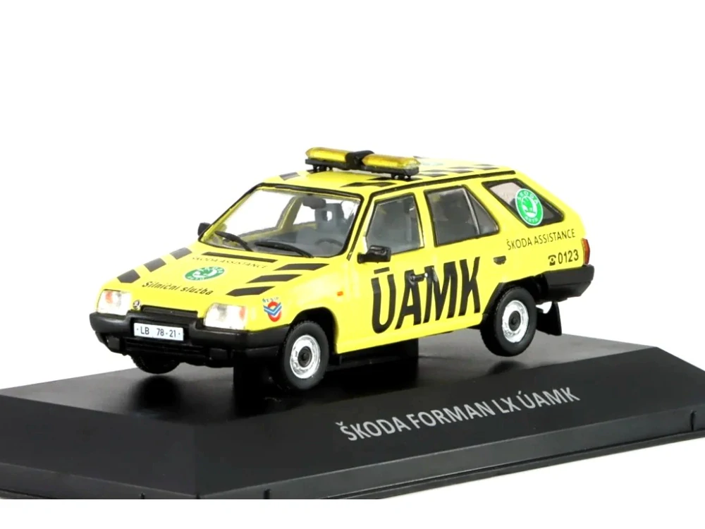 1:43 Škoda Forman 135 LX ÚAMK 1990 - DeAgostini