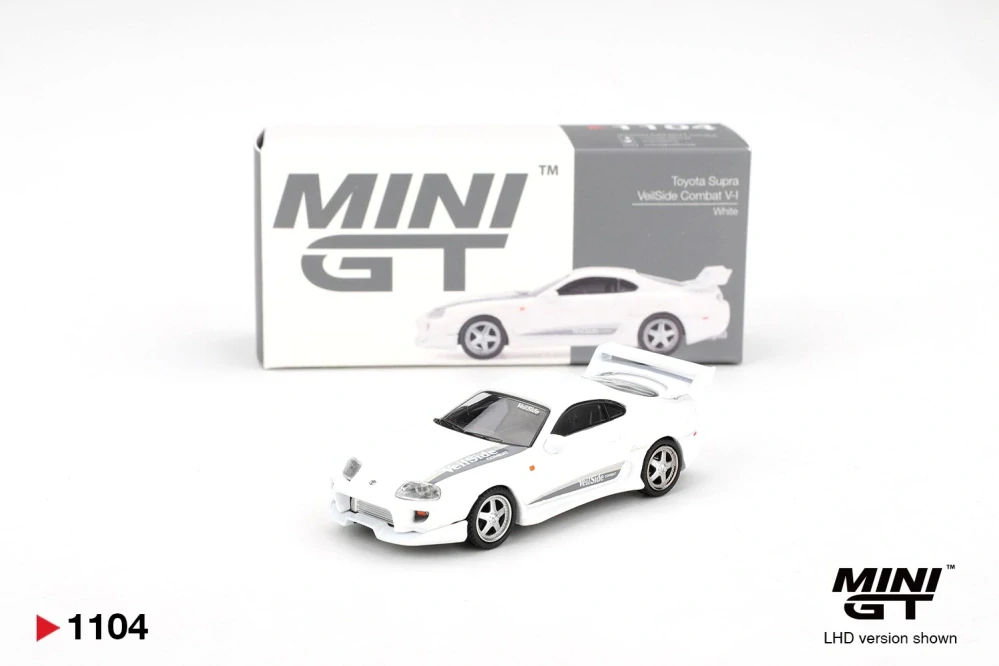 1:64 Toyota Supra VeilSide Combat V-I White - Mini GT