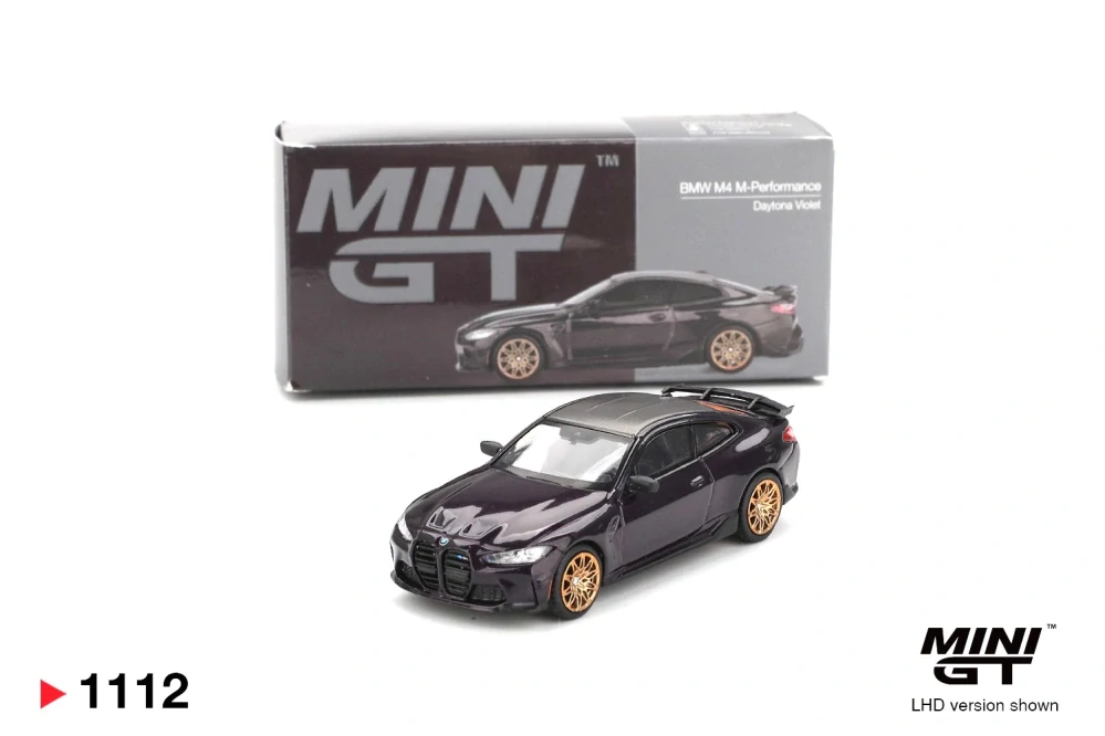1:64 BMW M4 M-Performance Daytona Violet - Mini GT