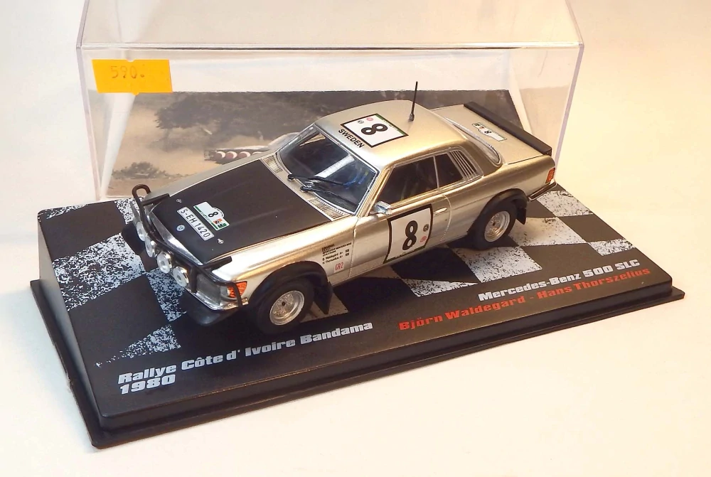 1:43 1980 Mercedes Benz 500 SLC, bazar - DeAgostini
