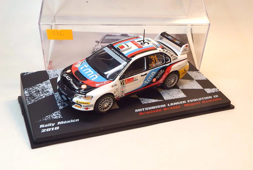 1:43 2010 Mitsubishi Lancer Evolutione IX, bazar - DeAgostini