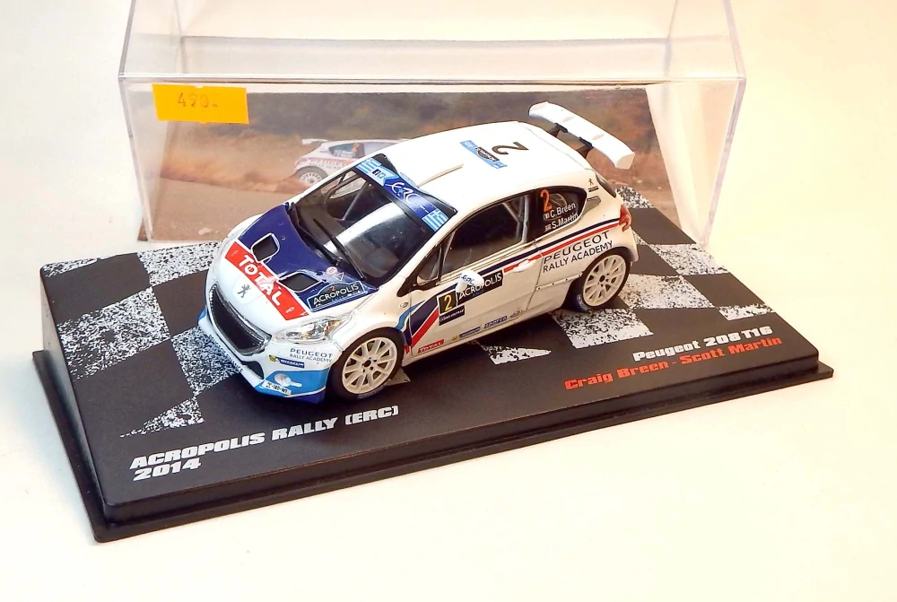 1:43 2014 Peugeot 208 T16, bazar - DeAgostini