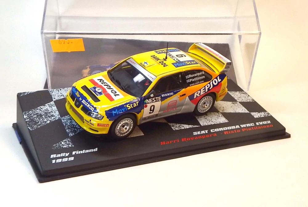 1:43 1999 Seat Cordoba WRC EV02, bazar - DeAgostini