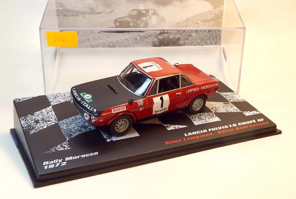 1:43 1972 Lancia Fulvia 1,6 Coupe HF, bazar - DeAgostini