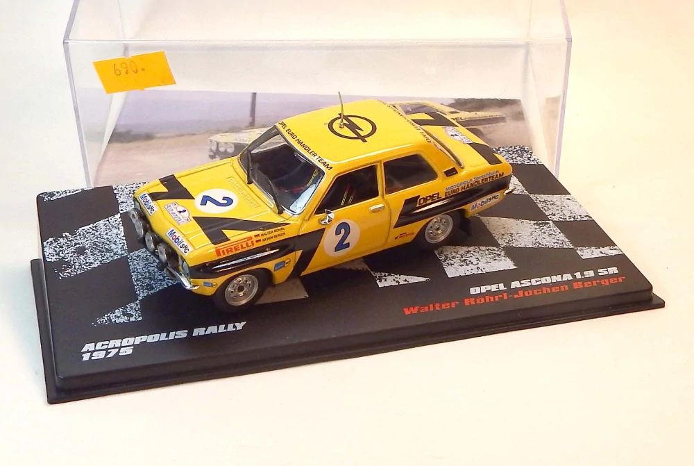 1:43 1975 Opel Ascona 1,9 SR, bazar - DeAgostini