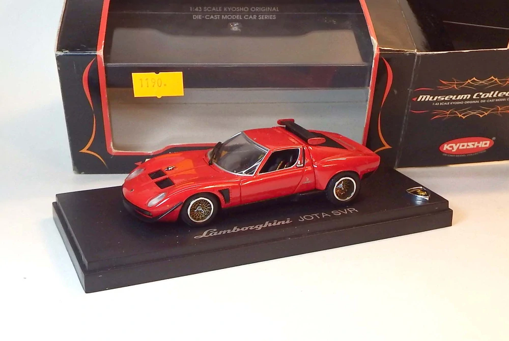 1:43 Lamborghini JOTA SVR, bazar - Kyosho