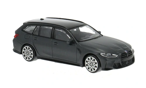 1:43 BMW M3 Touring, šedý, 2023 - Bburago