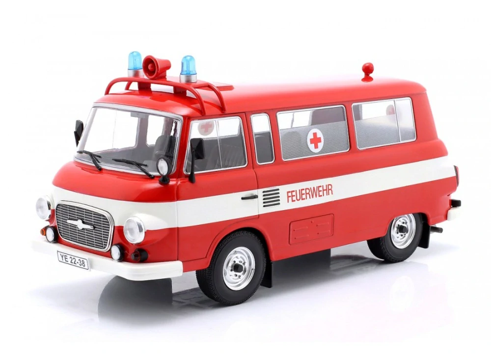 1:18 Barkas B 1000 minibus Fire department 1965 - MCG