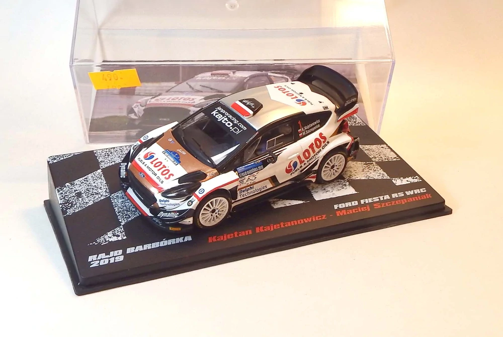 1:43 2019 Ford Fiesta RC WRC, bazar - DeAgostini