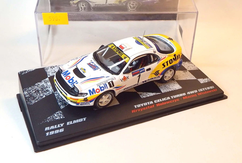 1:43 1986 Toyota Celica Turbo 4WD (ST185), bazar - DeAgostini