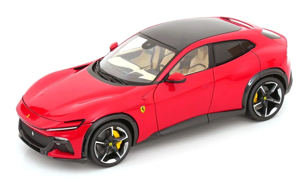 1:18 Ferrari Purosangue 2022 rosso corsa 322 - Polistil