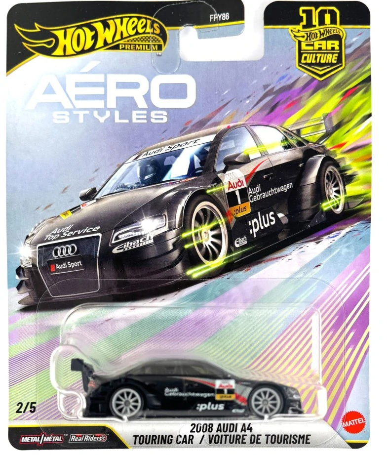 1:64 2008 Audi A4 Touring Car - Hot Wheels Boulevard