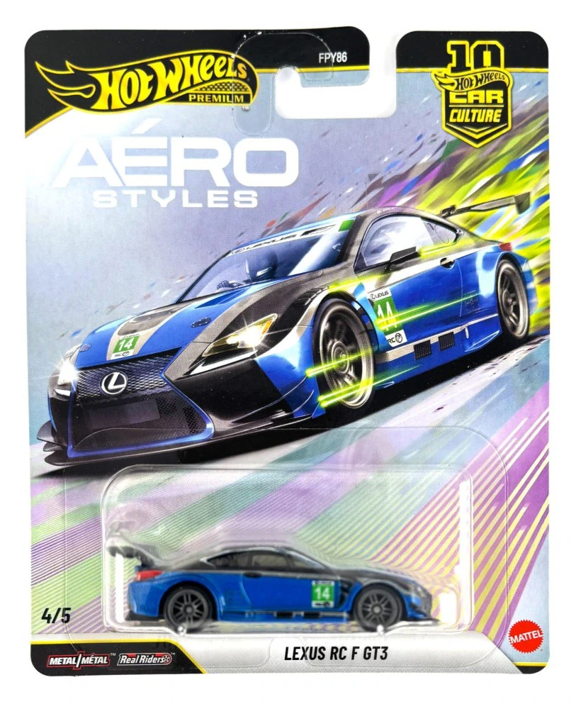 1:64 Lexus RC F GT3 - Hot Wheels Boulevard