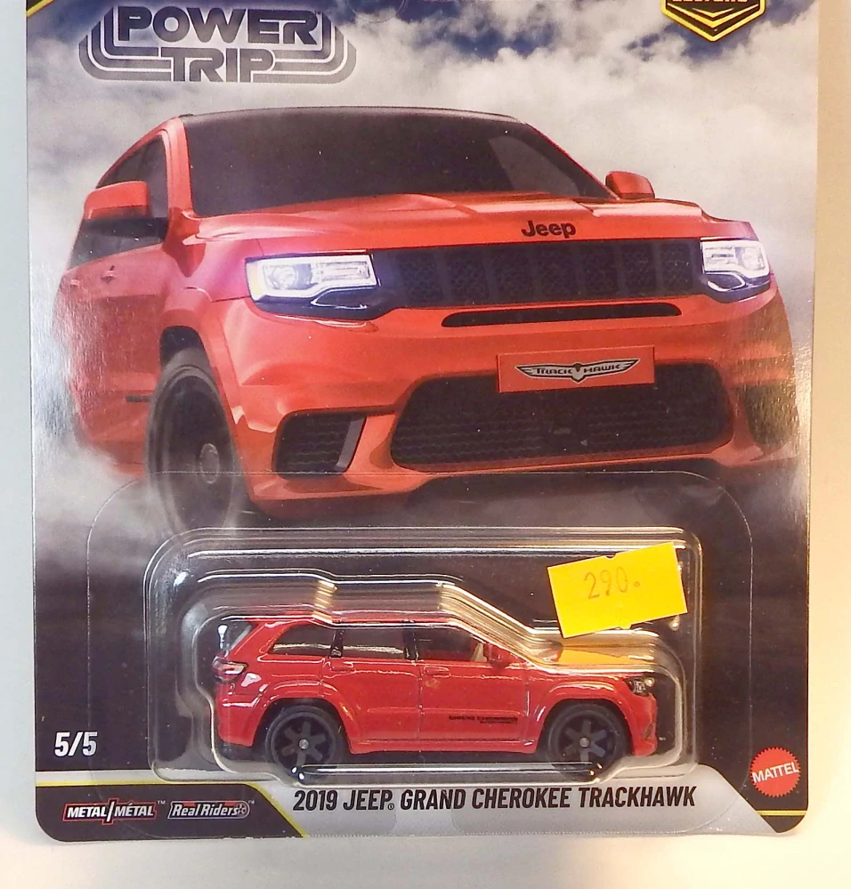 1:64 2019 Jeep Grand Cherokee Trackhawk, bazar - Hot Wheels