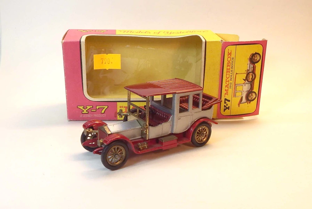 Y-7 1912 Rolls-Royce, bazar - Matchbox Yesteryear