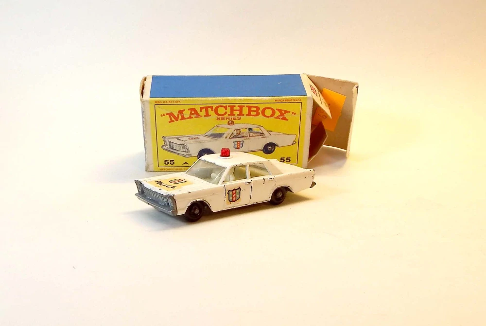 MB-55 Police Car, bazar - Matchbox