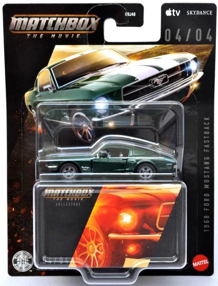 1:64 1968 Ford Mustang Fastback - Matchbox Collectors