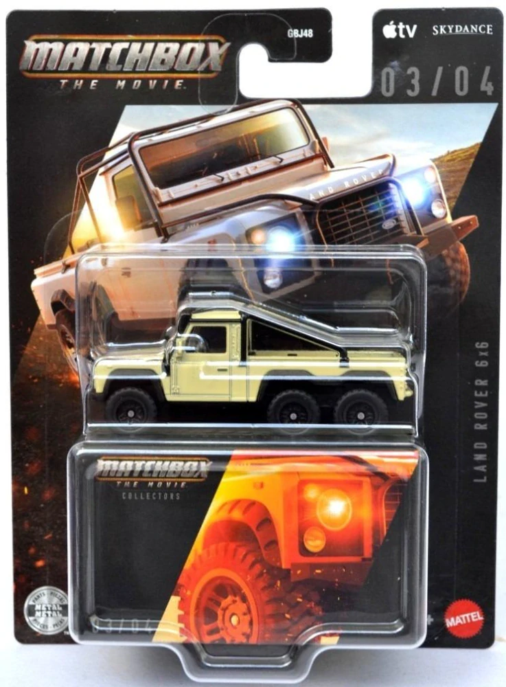 1:64 Land Rover 6x6 - Matchbox Collectors