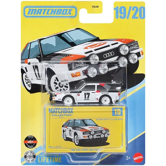 1:64 1984 Audi Sport Quattro - Matchbox Collectors