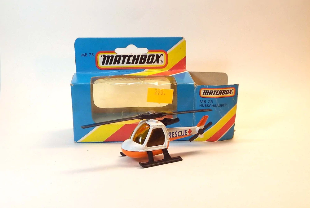 MB-75 Rescue Helicopter, bazar - Matchbox